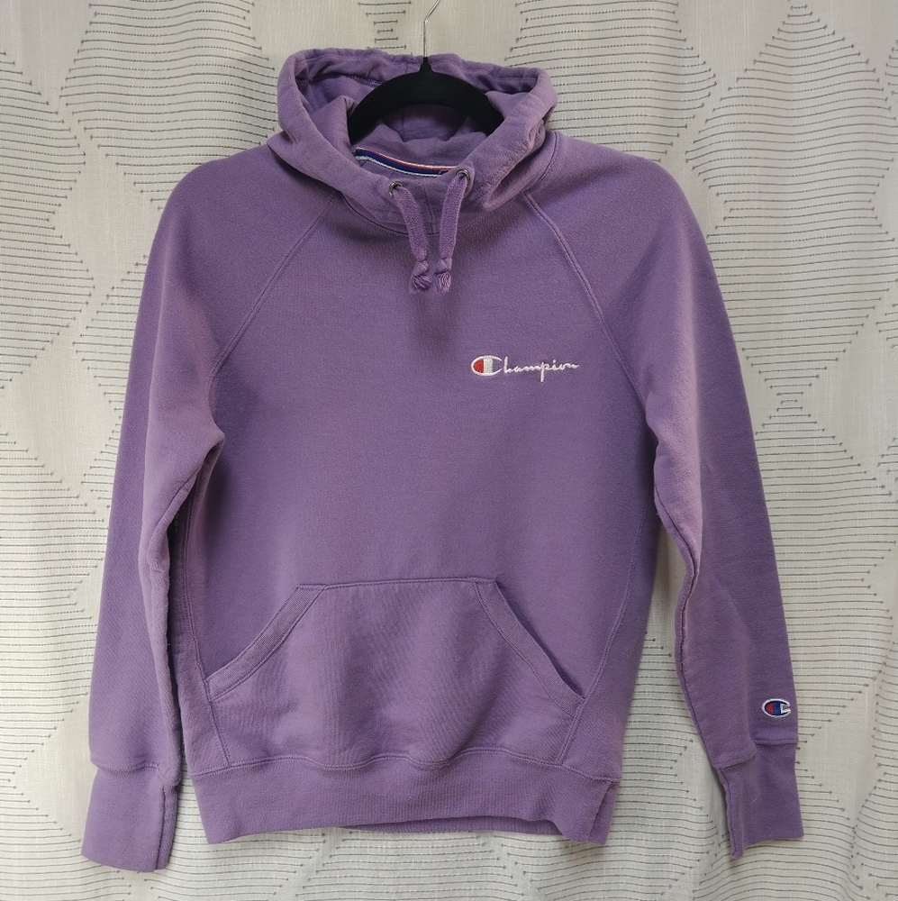 Women's Purple Champion Pullover Hoodie Size XS
